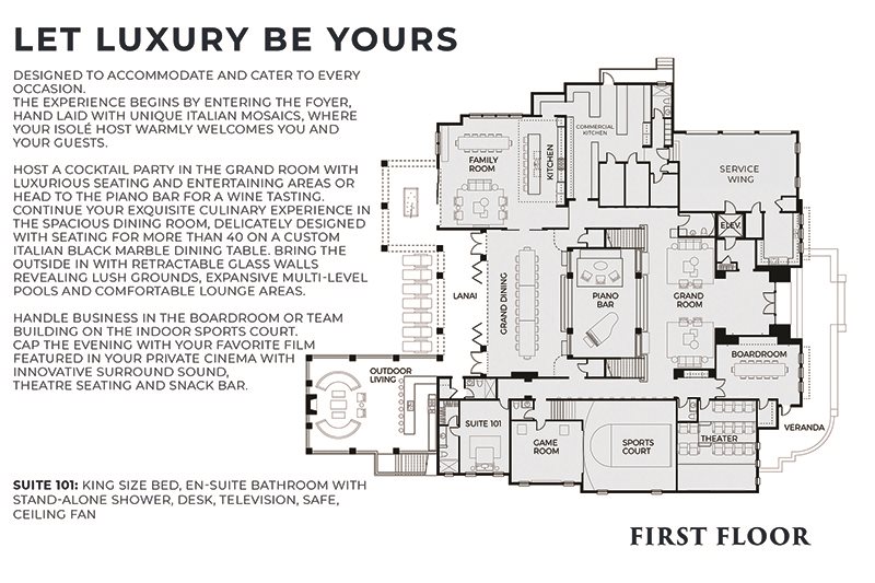 Isol Villa Exclusive 25 000 Sq Ft 15 Bedroom Villa In