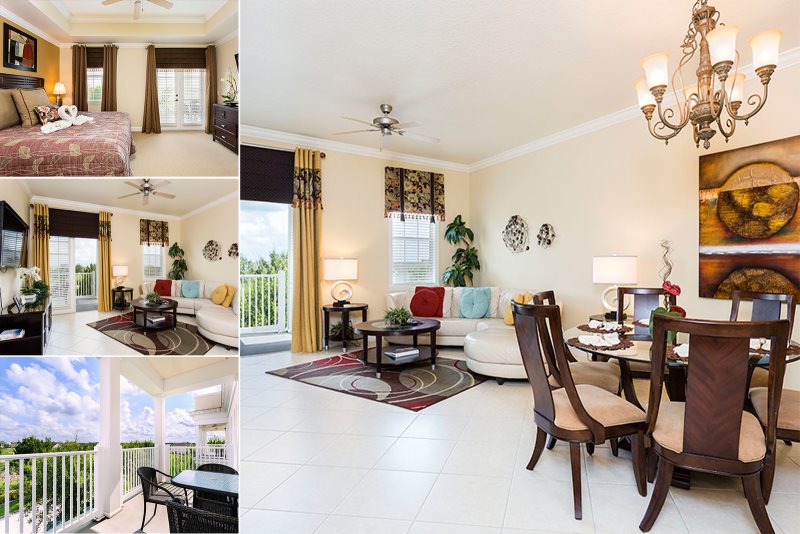 Reunion Resort Condo with golf view