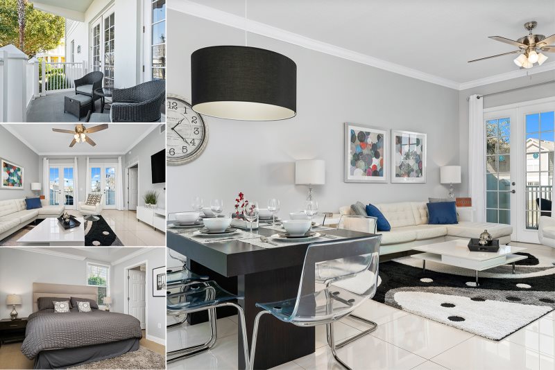 Contemporary 3 Bed Condo With Pool Luxurious Modern Dcor