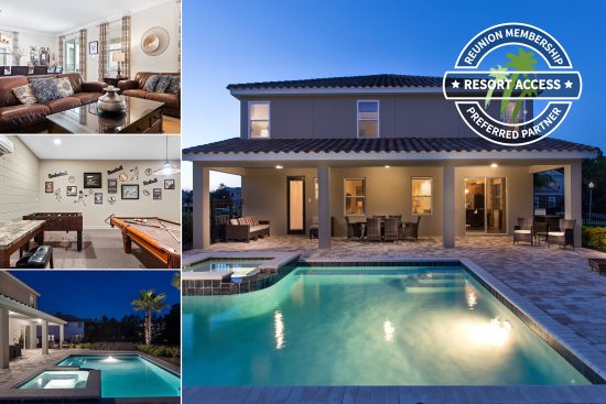 8 Bed Orlando Vacation Home Rentals Luxury Villa Rentals