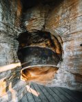 A playful rocky hideaway