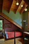 The kids` room with 2 twin beds  