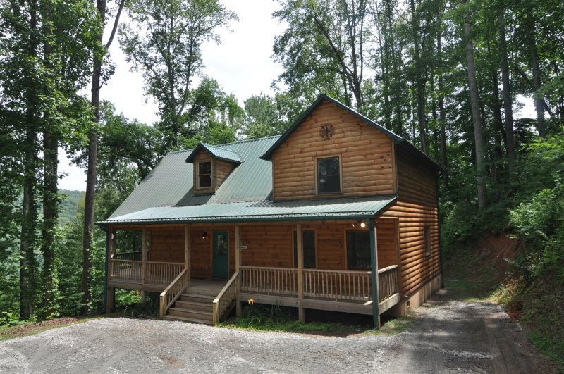 Mountain Side Cabin Close To Bryson City Nc