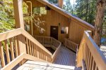 Stairs to entry door 73 Meadowlark