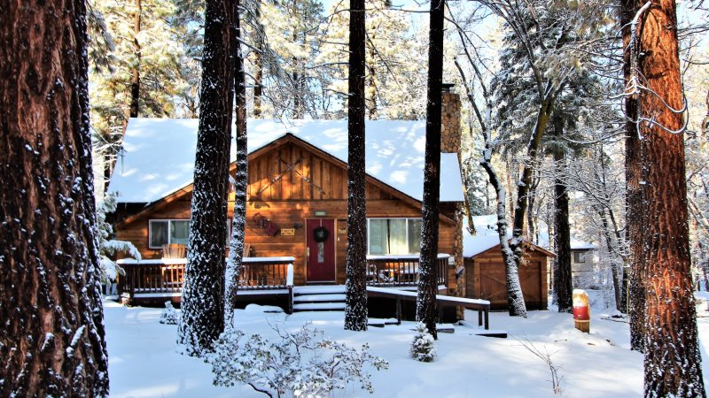 Big Bear Luxury Cabin Rentals Big Bear Lodging Forest Chalet