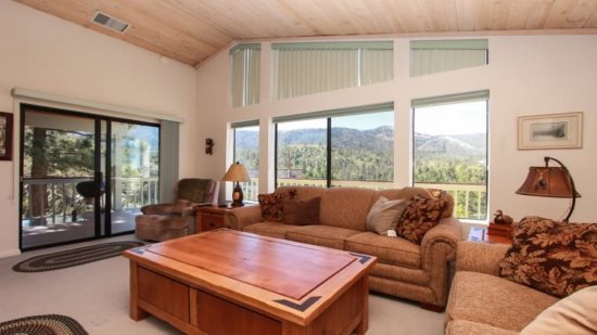 Big Bear Lake Cabin Rentals Mountain Lodge Sleeps 6 To 9