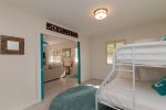 Beach House Guest room with bunk bed