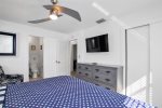 Master: closet and dresser space available