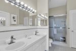 In-suite bathroom