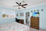 Master bedroom with king bed