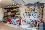 Garage amenities.