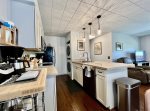 Fully stocked kitchen with modern appliances