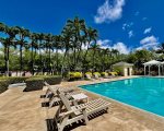 Enjoy the many lounge chair options surrounding the pool