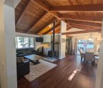 Beautiful open living and dining room