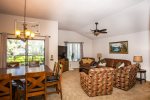 Warm inviting living room