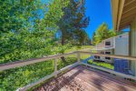 Upper Deck with view to the Plumas Pines Golf Resort