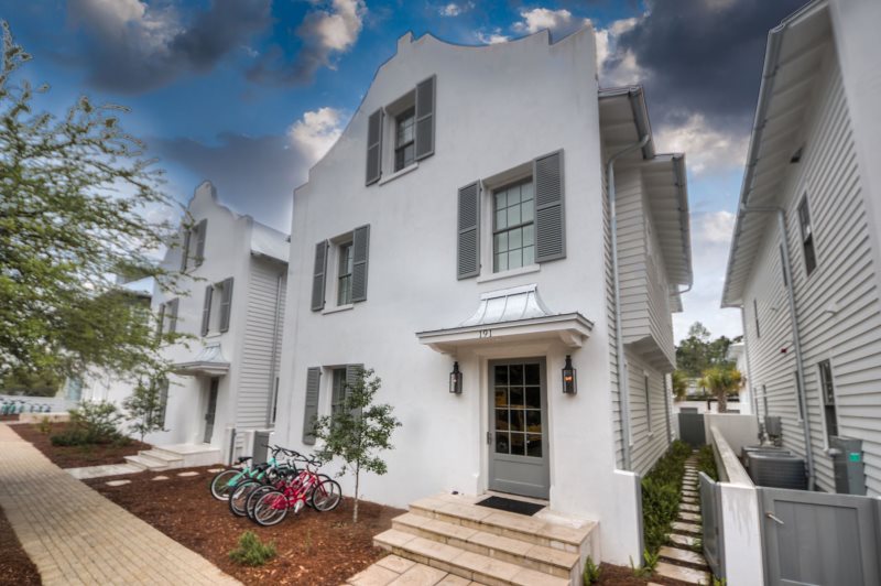 30a Rosemary Beach Vacation House With Private Pool Rosemary Beach Pool Area With Lounge Seating And Dining E