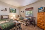 Hallway Bedroom with Two Twin Beds