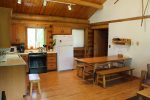 kitchen and dining table