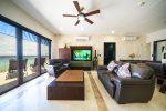 Living room with ocean view 