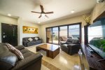 Living room with ocean view 