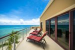 Your private balcony with ocean view & BBQ