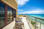 Your private balcony with ocean view & BBQ