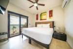 Guests bedroom 1 with balcony and ocean view 