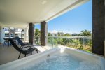 Private Balconi with Jacuzzi and dining area