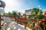 Guests bedroom balcony