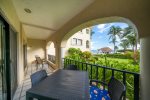 Balcony with ocean view