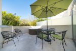 Private Patio with tub