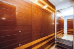 Walk in closets in the master suite