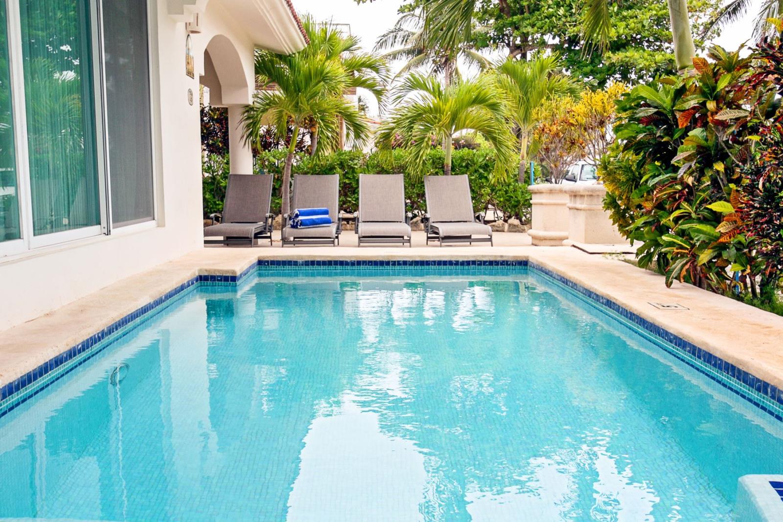 Villa Vista del Mar Playa del Carmen Home Vacation Rental Playacar Phase 1