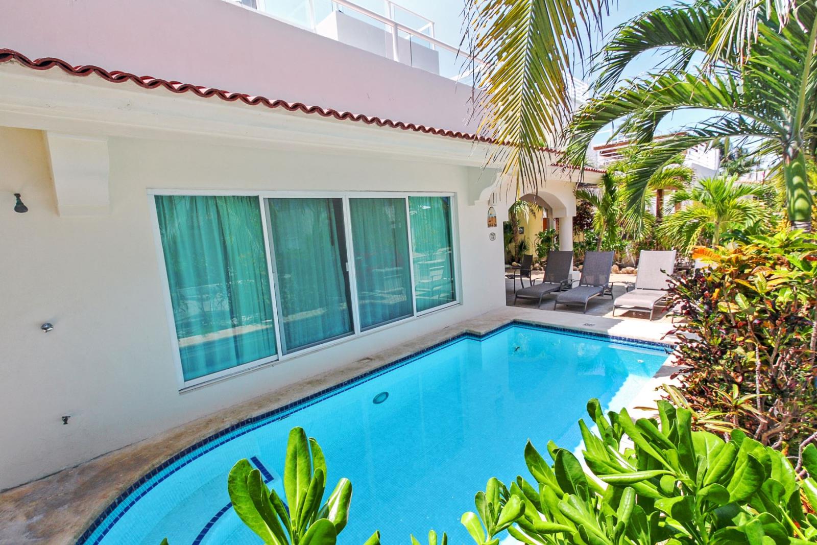 Villa Vista del Mar Playa del Carmen Home Vacation Rental Playacar Phase 1