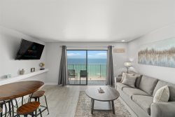 1217 - Gulf front condo with private balcony & beach views - pool, hot tub & gym!