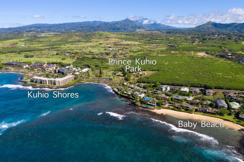 Kuhio Shores 416 Kauai Condo Rental Ocean Views