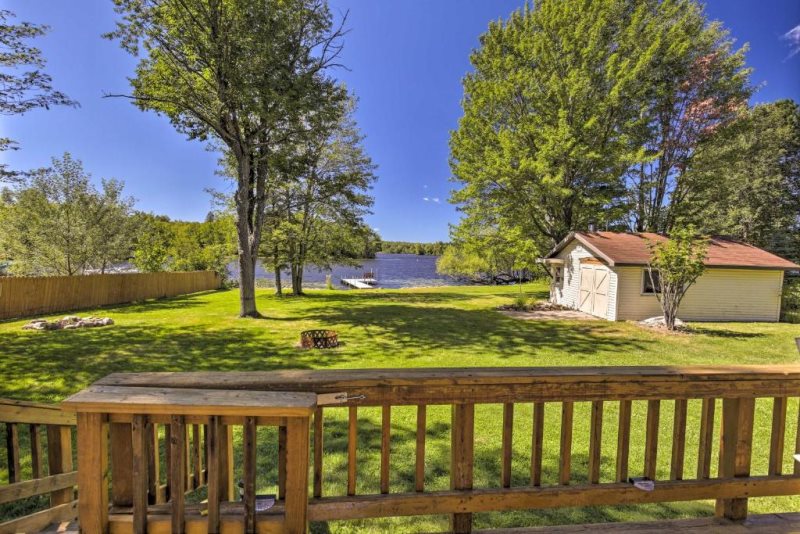 Musser Lakeside Getaway Vacation Rental Home Phillips, Wisconsin
