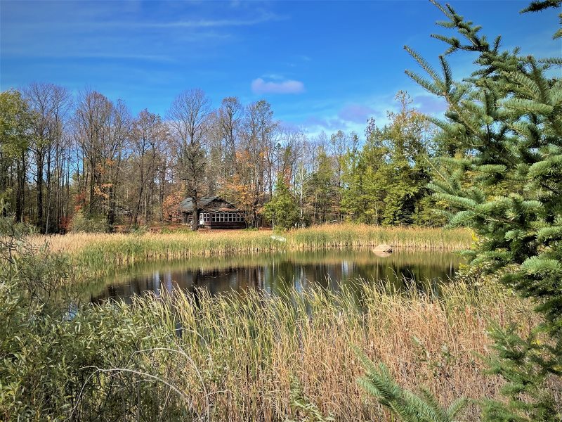 Up North Vacation Lodging The Pond Cabin Wi