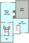 Reflections - Upper Level Floor Plan
