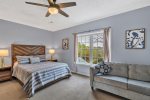 Upstairs Queen with sleeper sofa & second bedroom attached