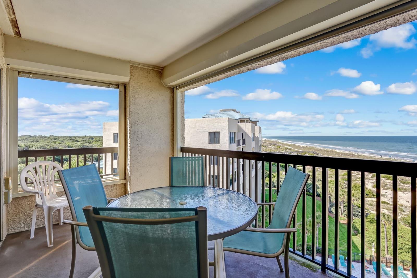 Amelia Island Vacation Rental 2 bedroom, 2 bath Oceanfront condo