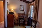 Office nook is a quiet spot away from the main area