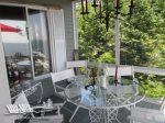 Dining area and views