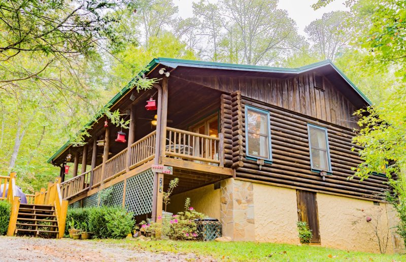 Lucky Lake Secluded Lake Cabin Blue Ridge Mountain Rentals