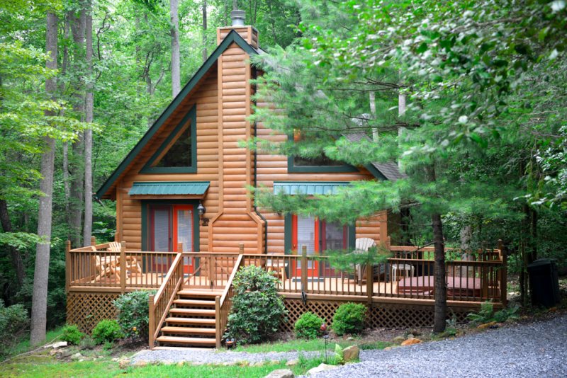 Blue Ridge Cabin Rental Exterior