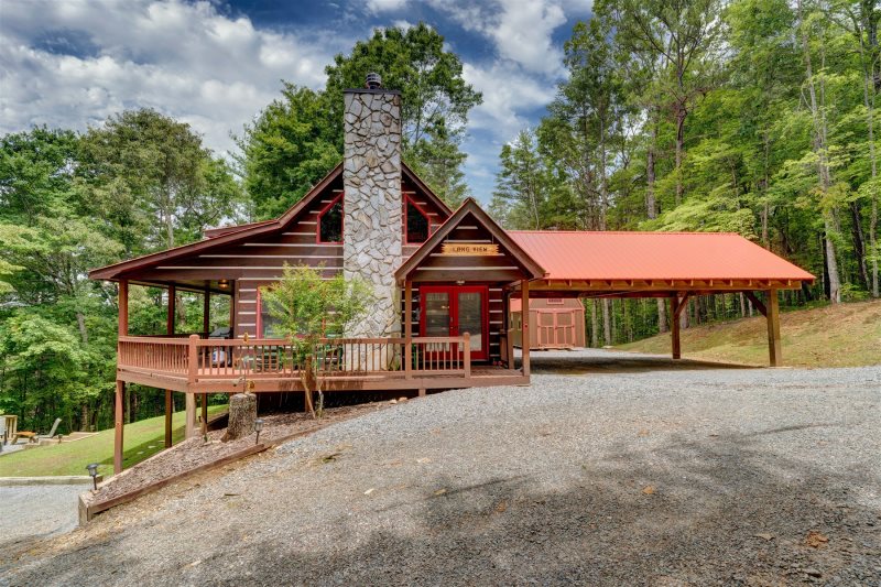 Long View Blue Ridge Ga Georgia Mountain Cabin Rentals