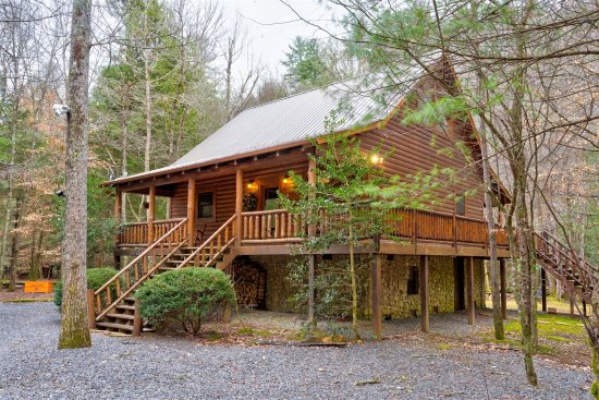 A Creek Runs Thru It Blue Ridge Cabin Rentals