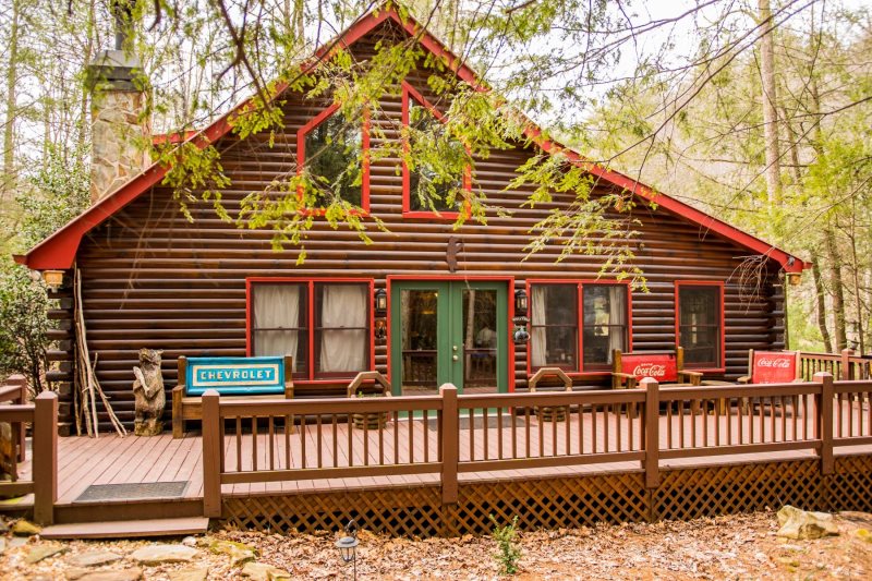 Big Creek Cabin Rental In Blue Ridge Ga