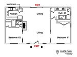 Floor plan of Lily